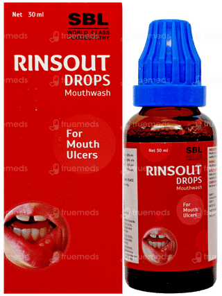 Sbl Rinsout Drops Mouthwash 30Ml